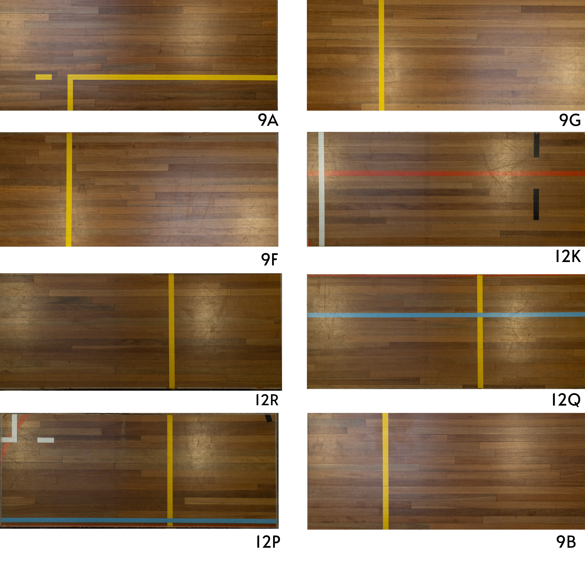 Gymfloor Table