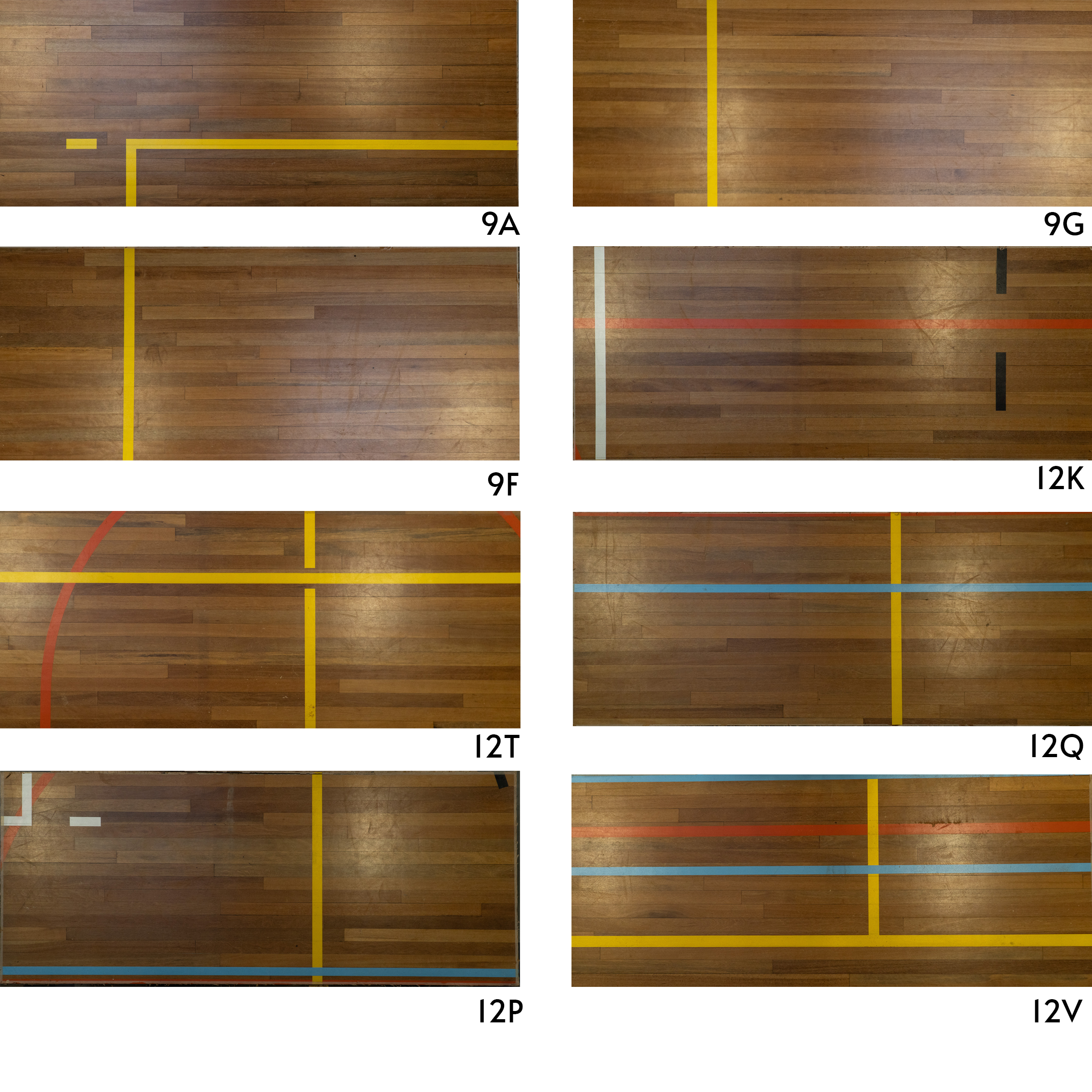 Gymfloor Table