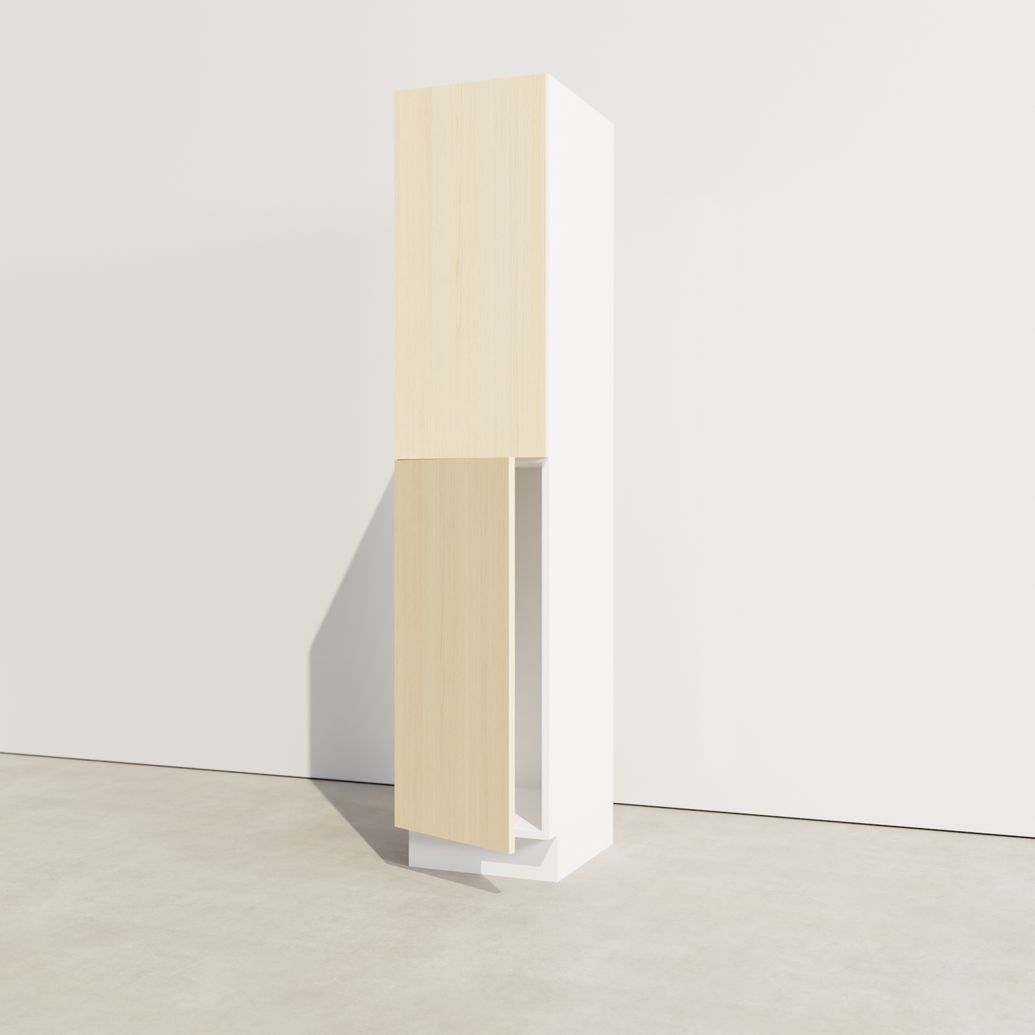 Zeno locker, hoog, 2 deuren