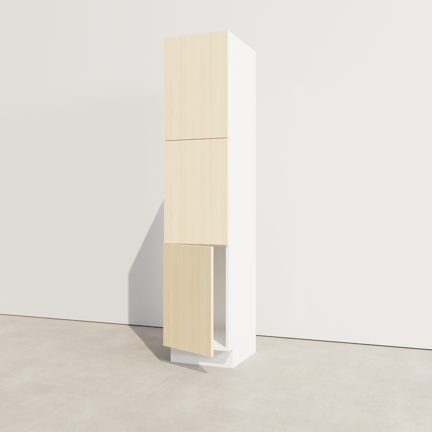 Zeno locker, hoog, 3 deuren