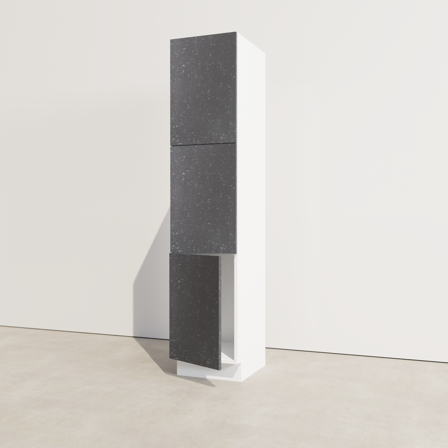 Zeno locker, hoog, 3 deuren