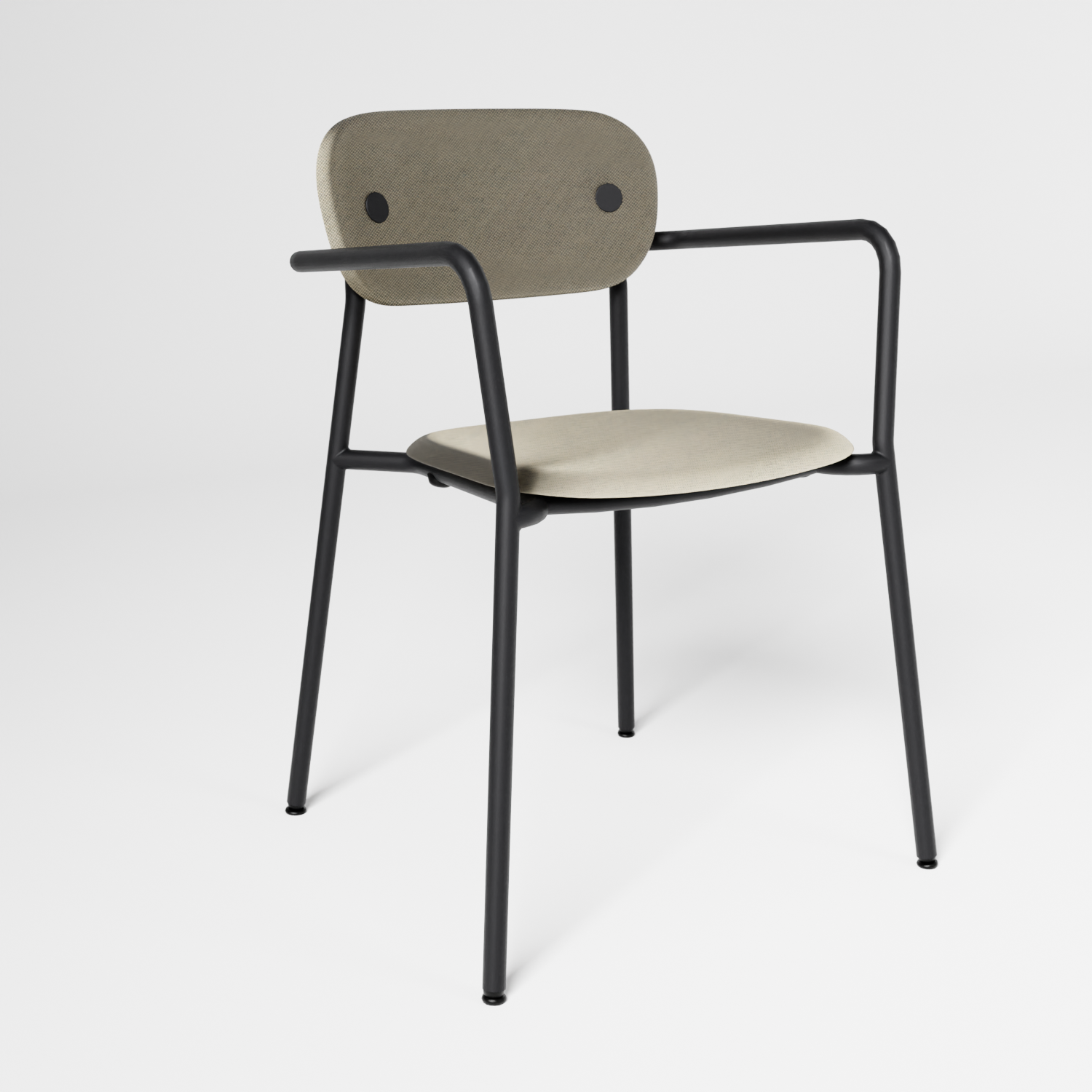 Rebel Chair Upholstered with arms
