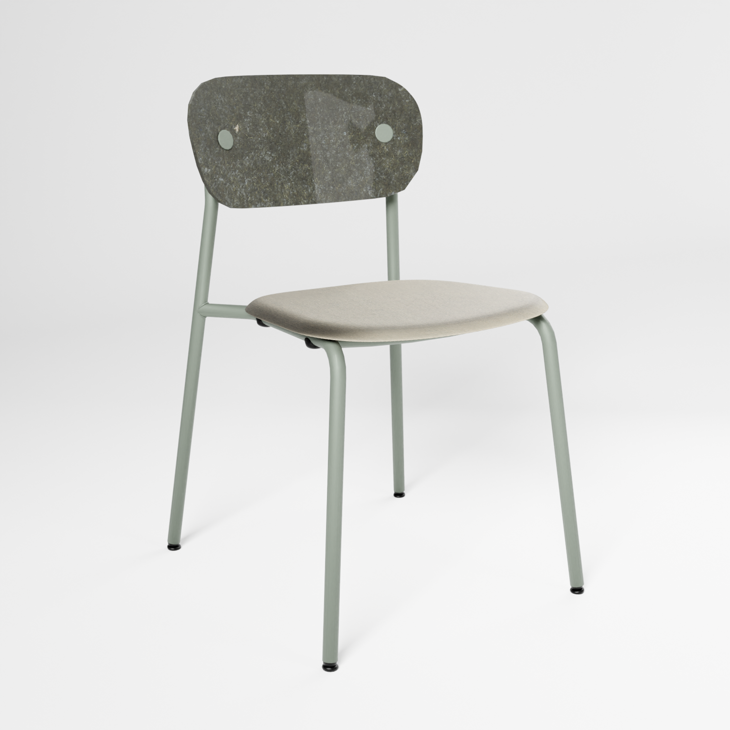 Rebel Chair, half gestoffeerd